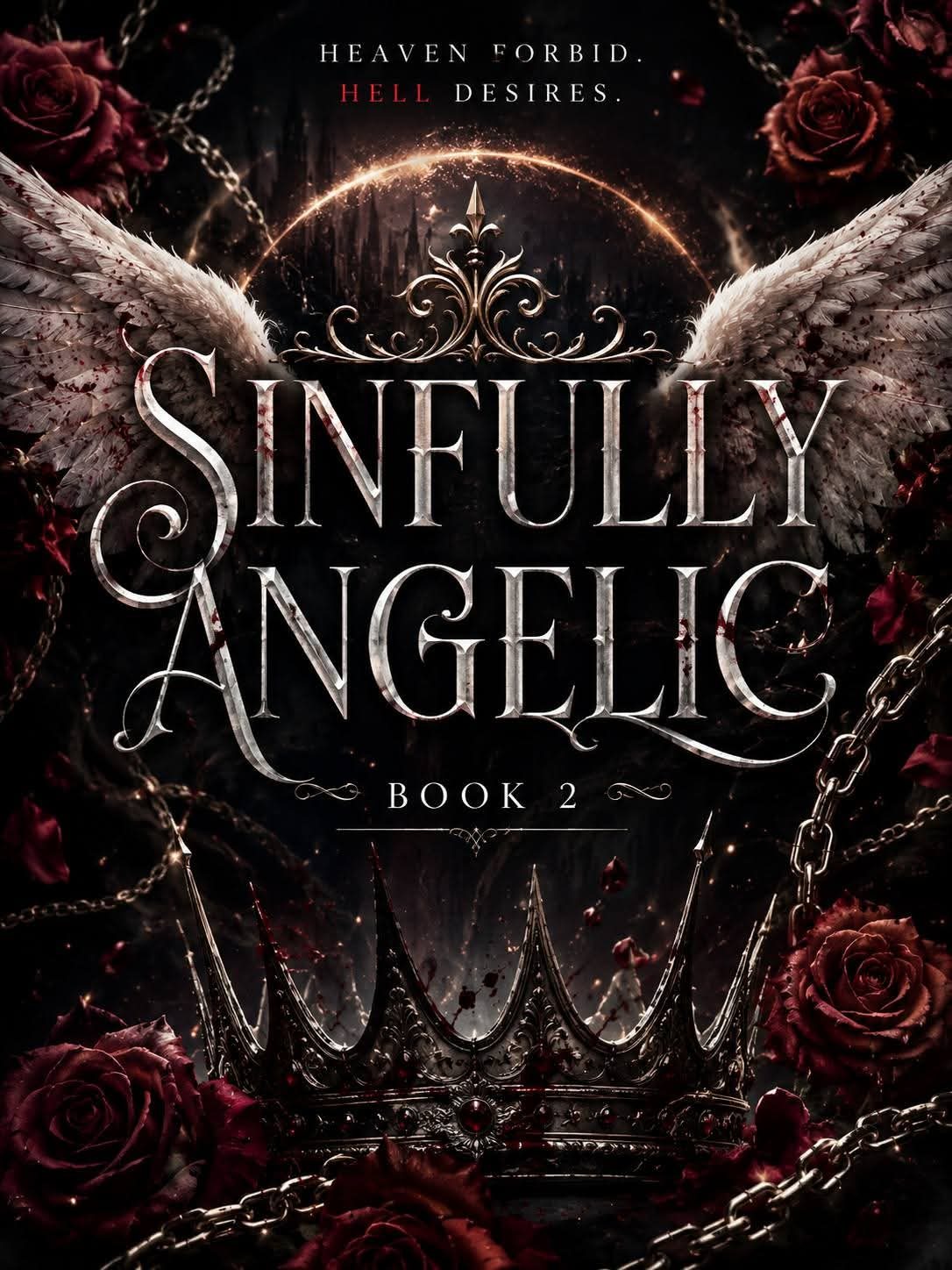 Sinfully Angelic dark romantic visual